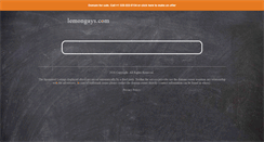 Desktop Screenshot of lemongays.com
